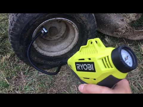 Ryobi P737 18v power inflator